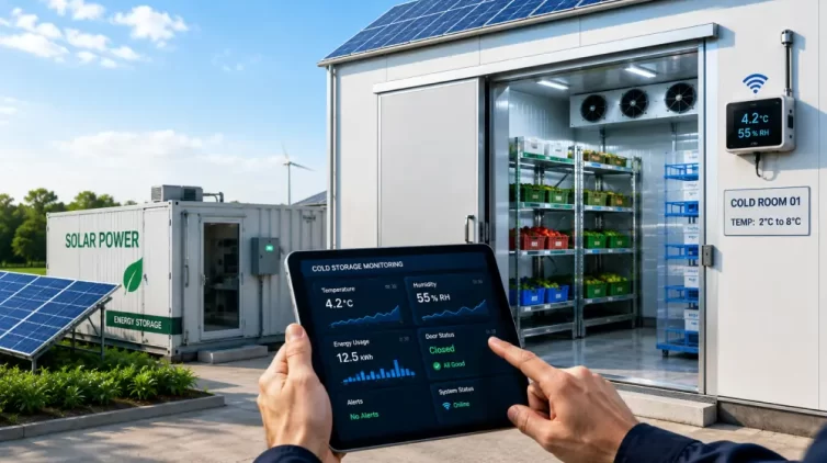 Smart and Sustainable: IoT Cold Storage