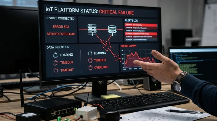 Why IoT Platforms Fail at Scale: And the Architecture Problems Most Teams Discover Too Late