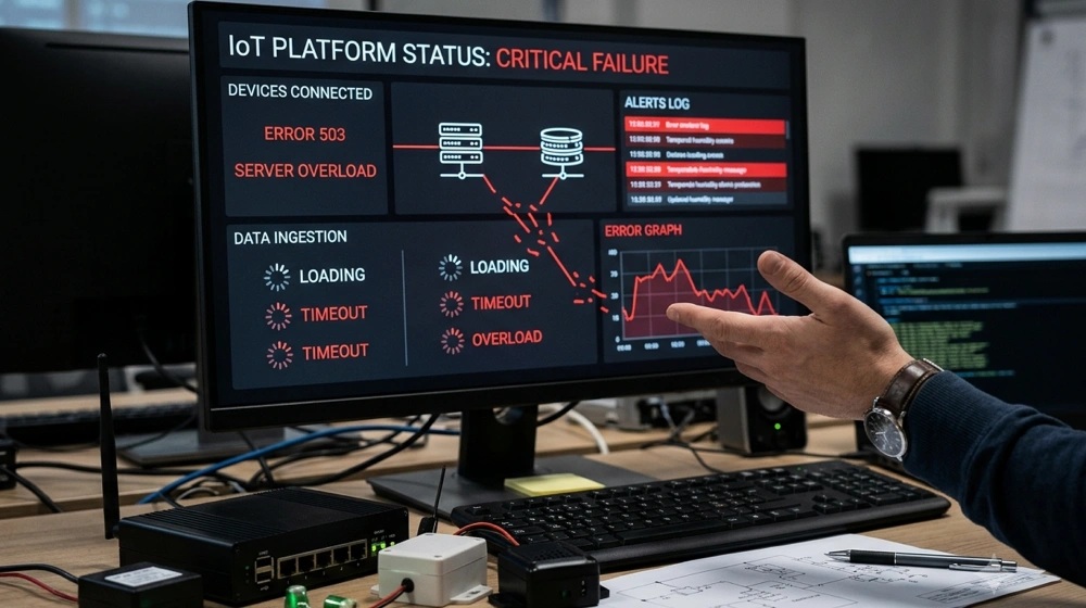 Why IoT Platforms Fail at Scale: And the Architecture Problems Most Teams Discover Too Late
