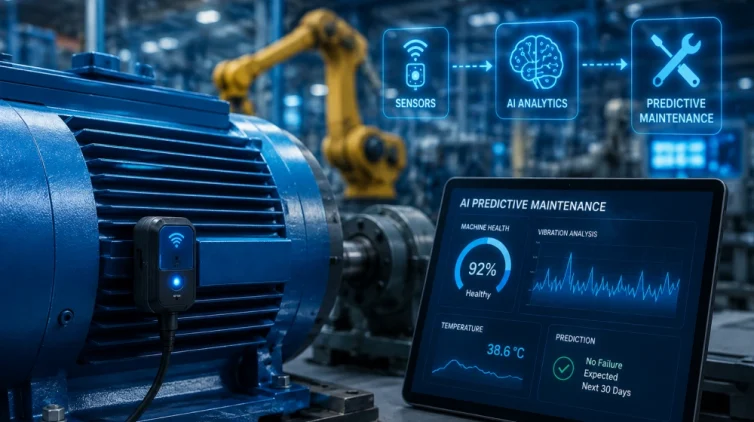 How Sensors and AI Are Helping Factories Fix Machines Before They Break