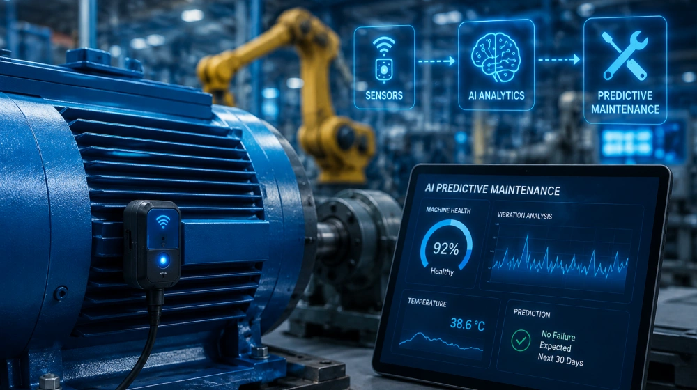 How Sensors and AI Are Helping Factories Fix Machines Before They Break